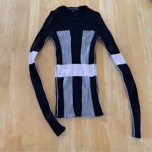 NARCISO RODRIGUEZ Women's Wool Blend Sweater Size 38
